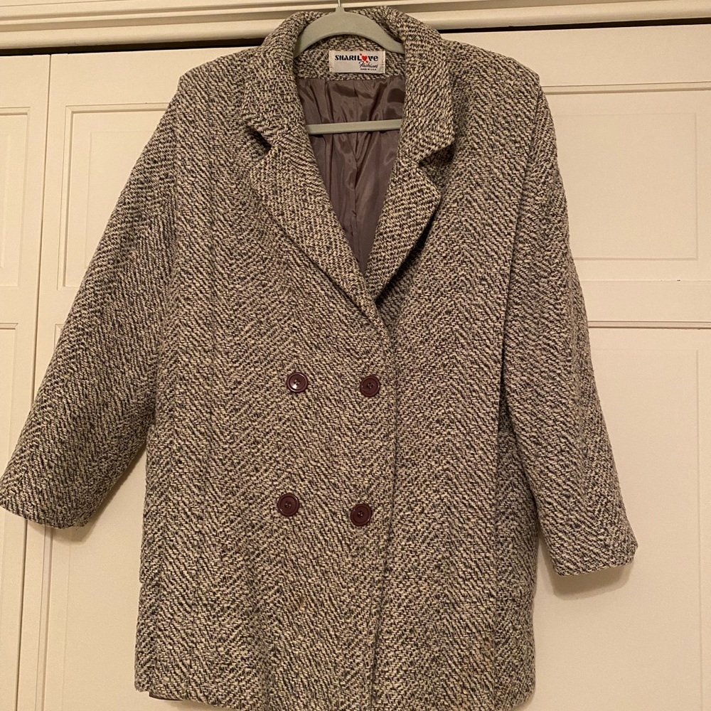 Vintage SHARILOVE Fashions Wool Winter coat Mid Length
